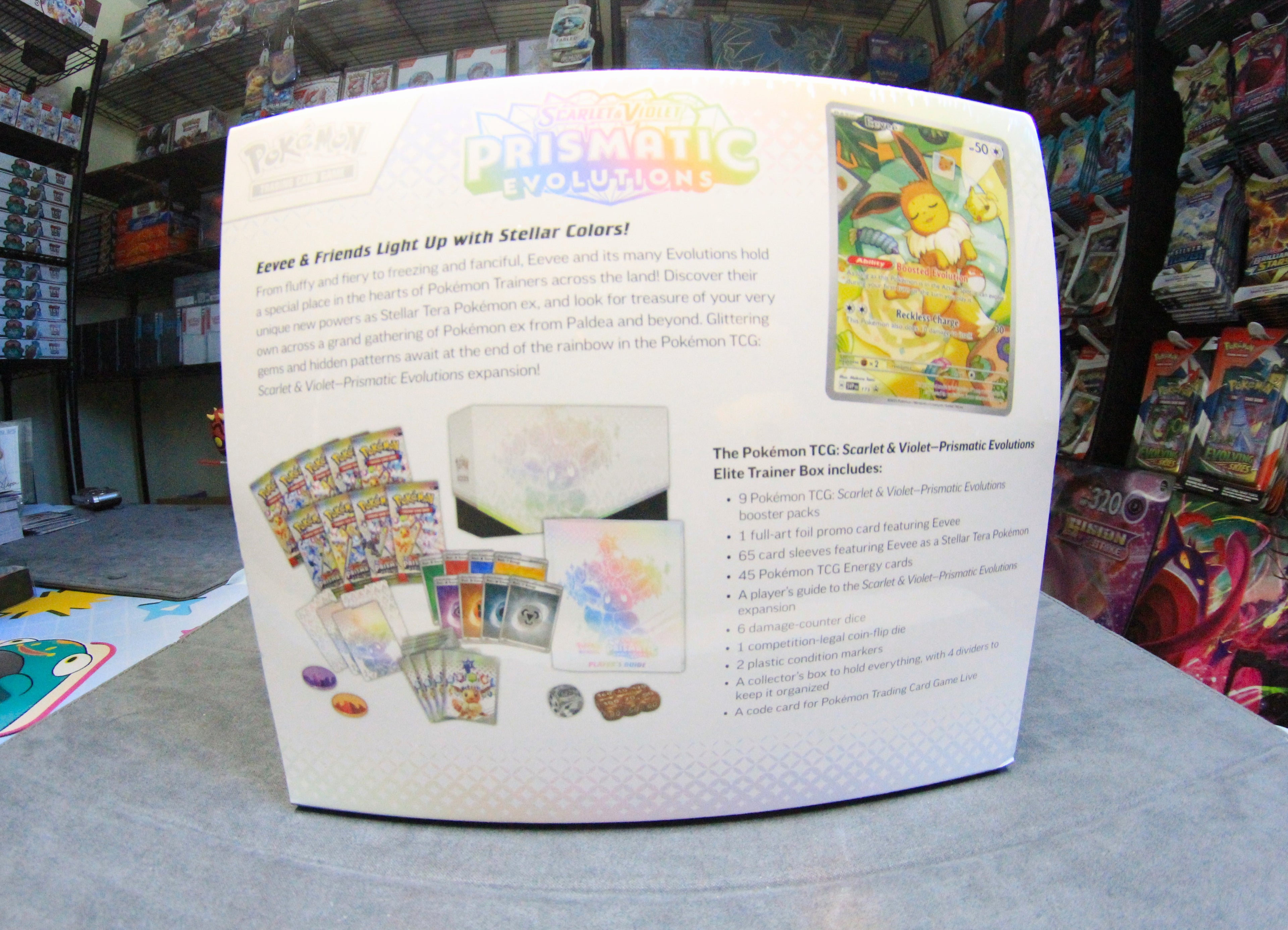 Scarlet & Violet-Prismatic Evolutions Elite Trainer Box (ETB)